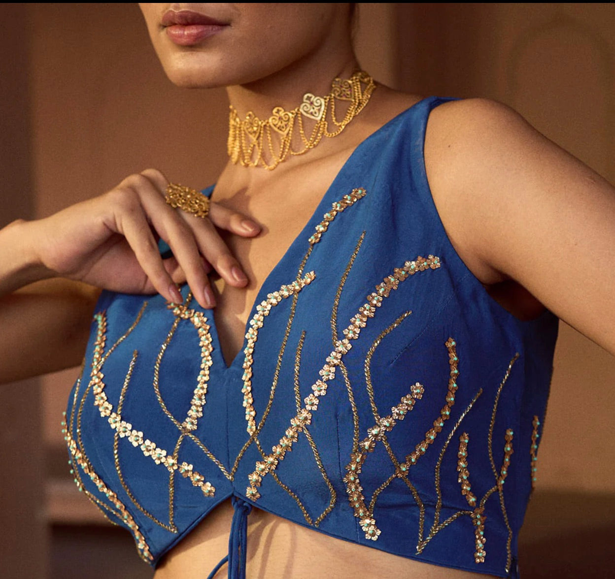 PANNA GOLD NECKLACE