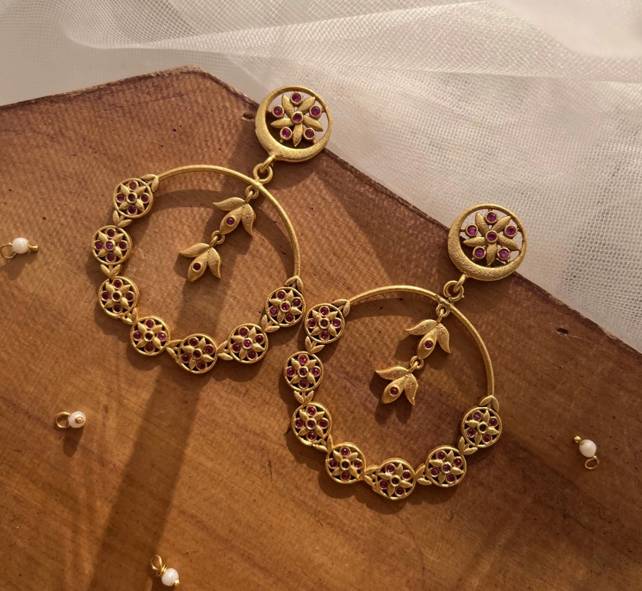 GULBAND CHANDBALI EARRINGS