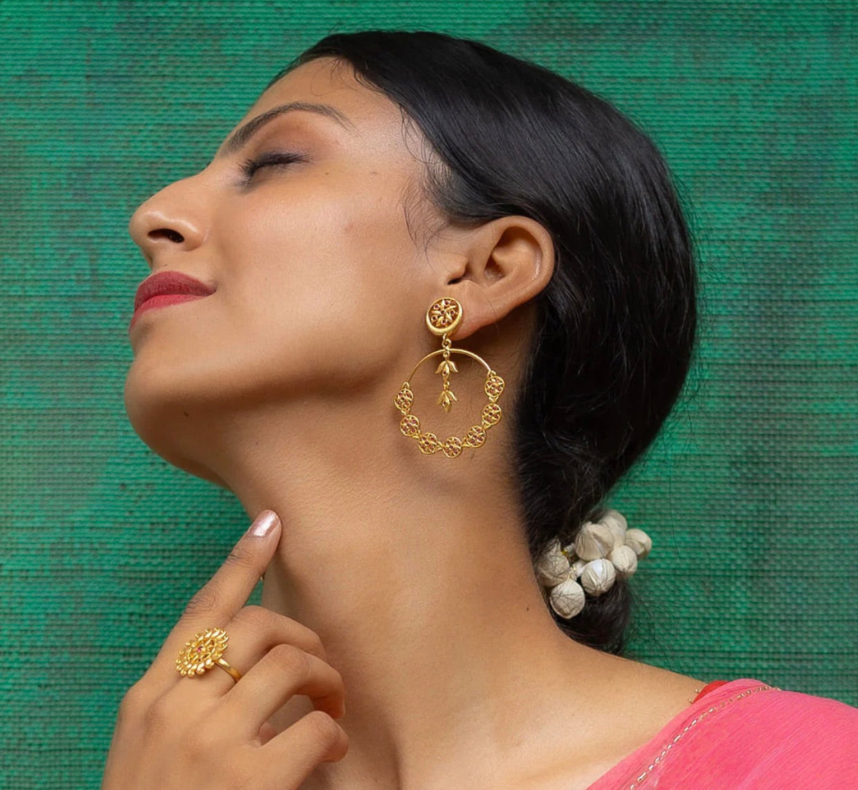 GULBAND CHANDBALI EARRINGS