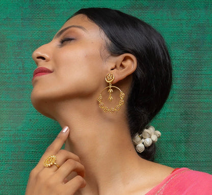 GULBAND CHANDBALI EARRINGS