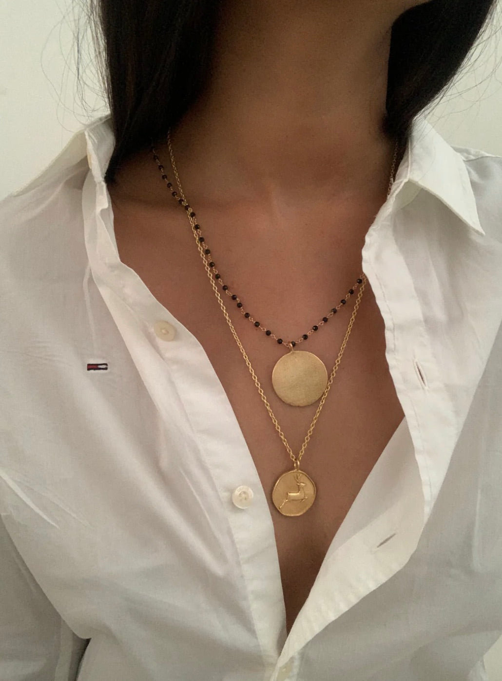 SPINAL COIN NECKLACE