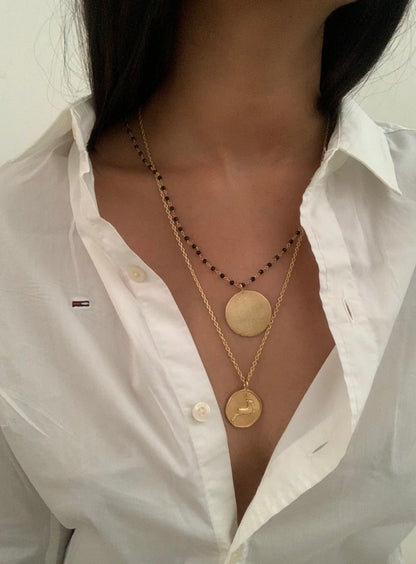 SPINAL COIN NECKLACE
