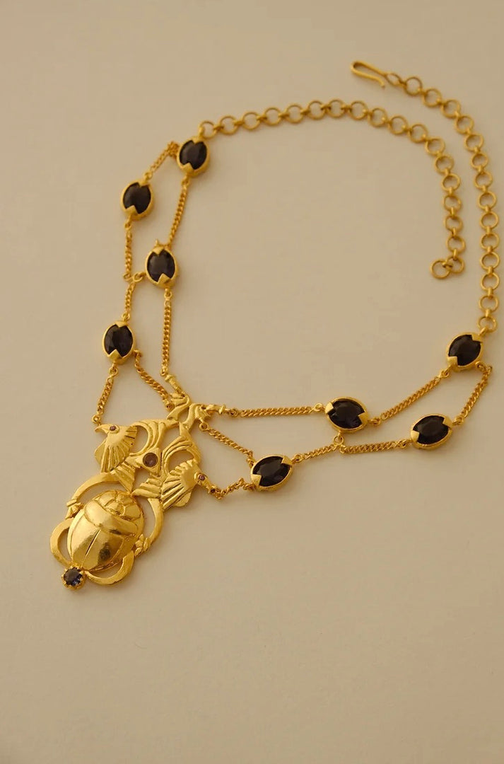 SCARAB NECKPIECE