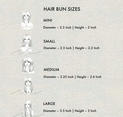 SWIRL  HAIR BUN