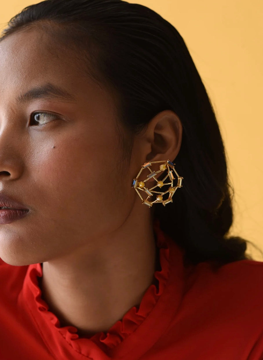 CANDY FLOSS EARRING