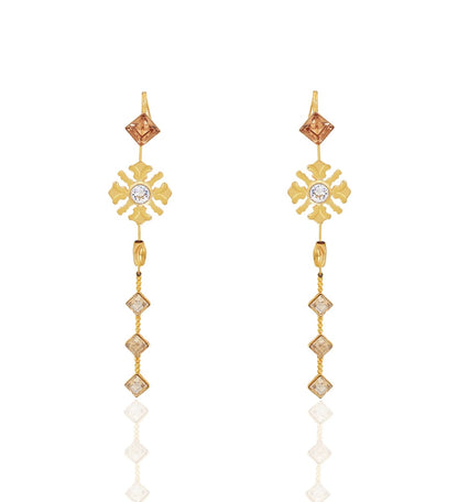 MORNING DAY LILY EARRING