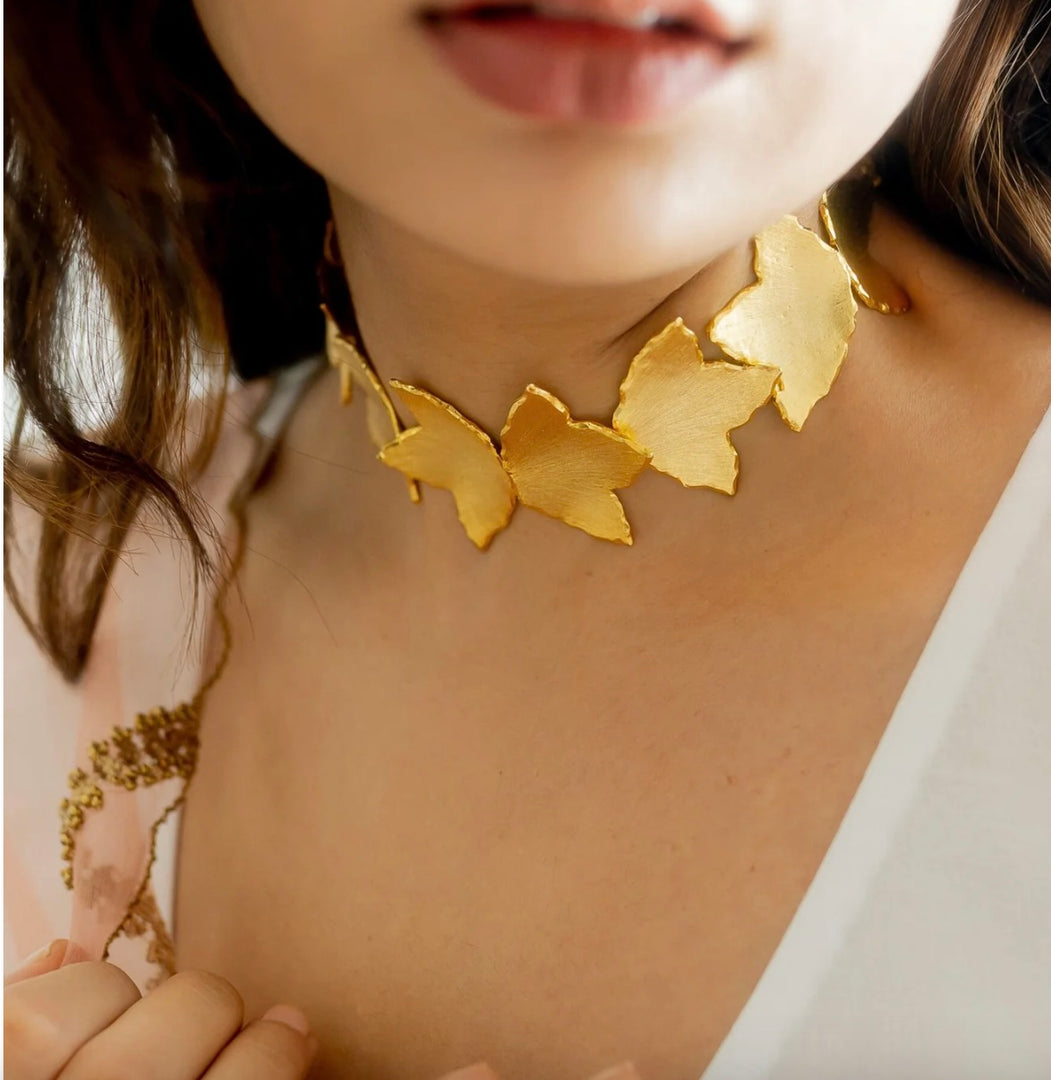 MOGRA PATTI CHOKER GOLD