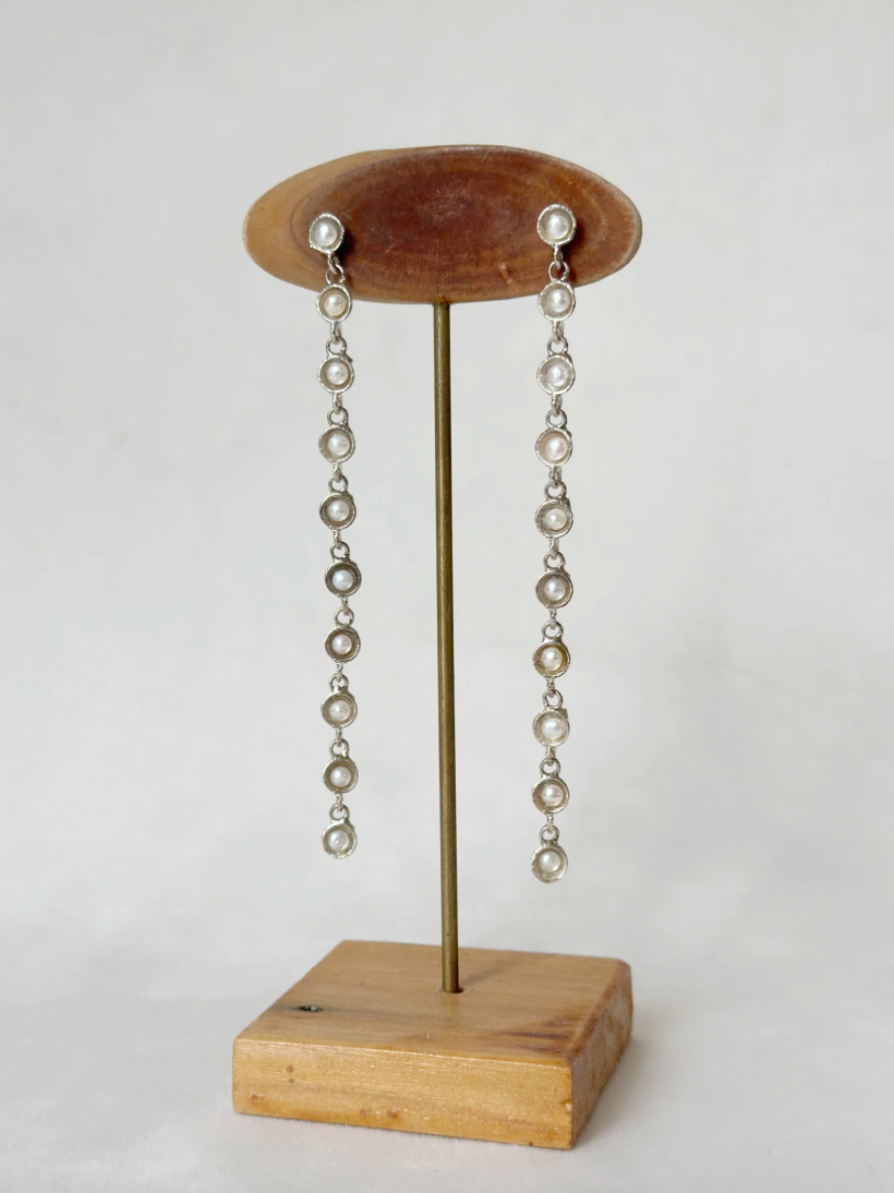 PEARL CUP CASCADE DANGLERS