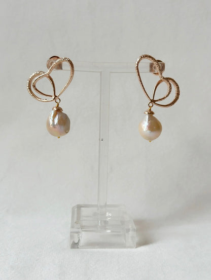 WINGS OF SPRING - WIREFRAME EARRINGS