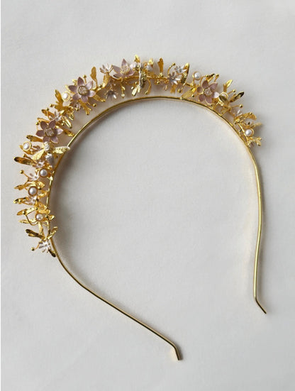 LOTUS BLOOMS TIARA HAIRBAND