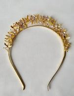 Load image into Gallery viewer, LOTUS BLOOMS TIARA HAIRBAND

