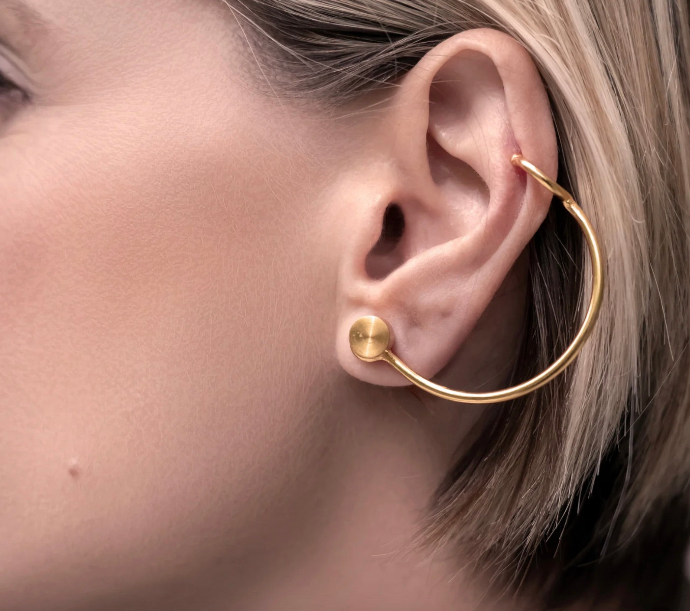 ARC-HEMEDES EARRINGS - PAIR WITH STUDS