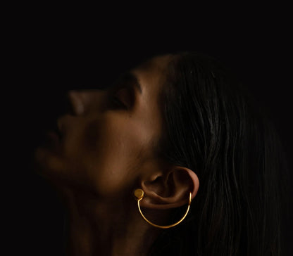 ARC-HEMEDES EARRINGS - PAIR WITH STUDS
