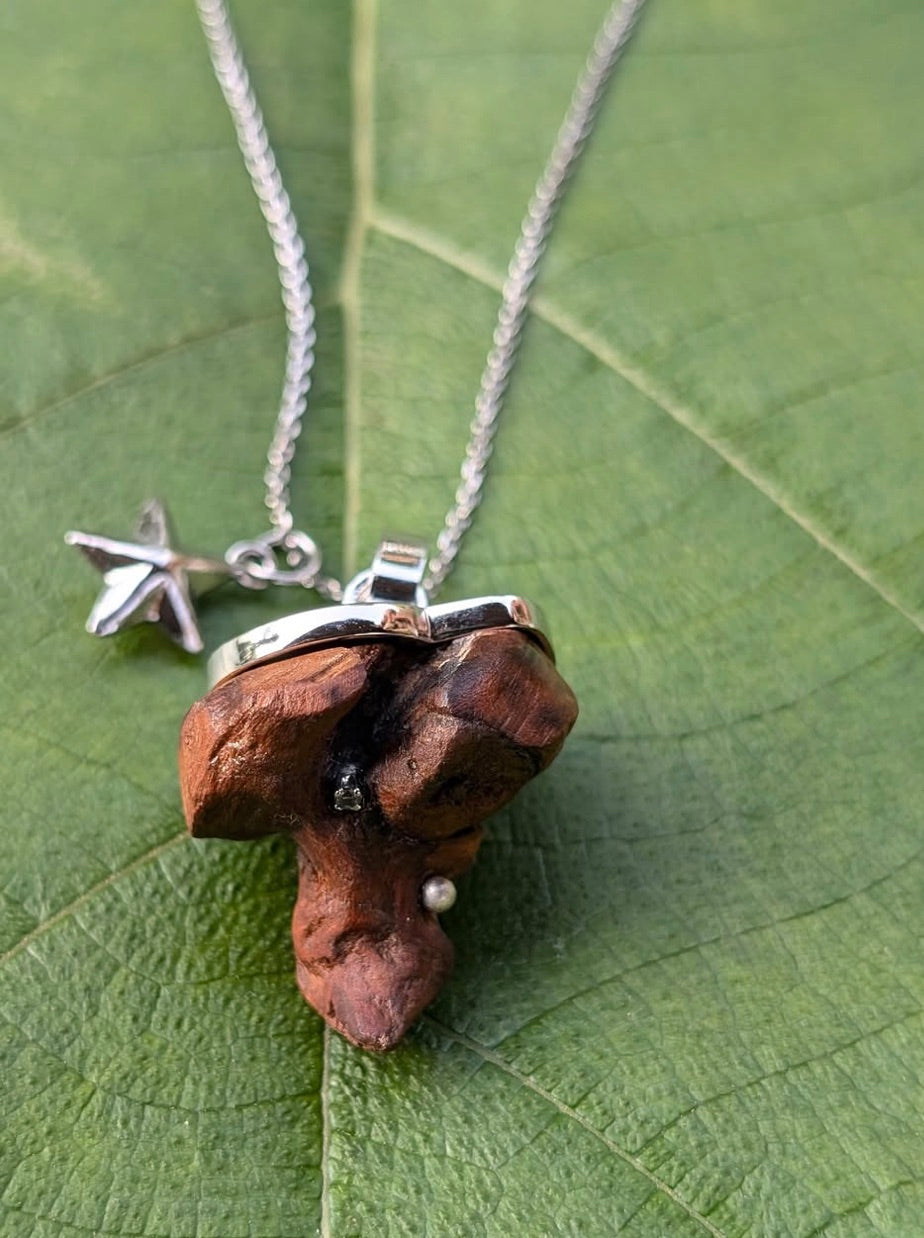 LUNA PENDANT WITH CHAIN