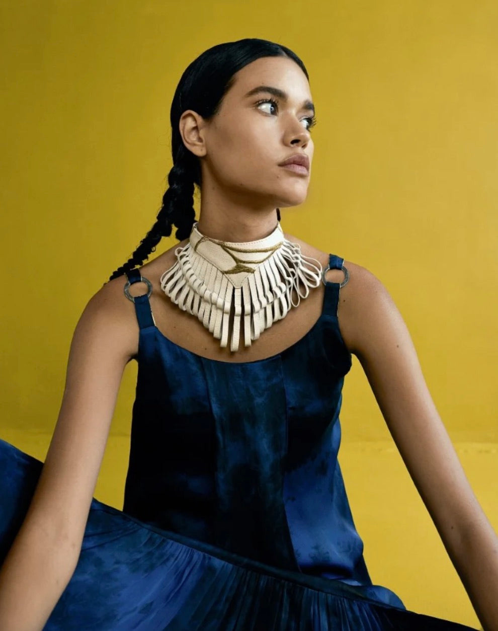 GAIA NECKLACE IN IVORY