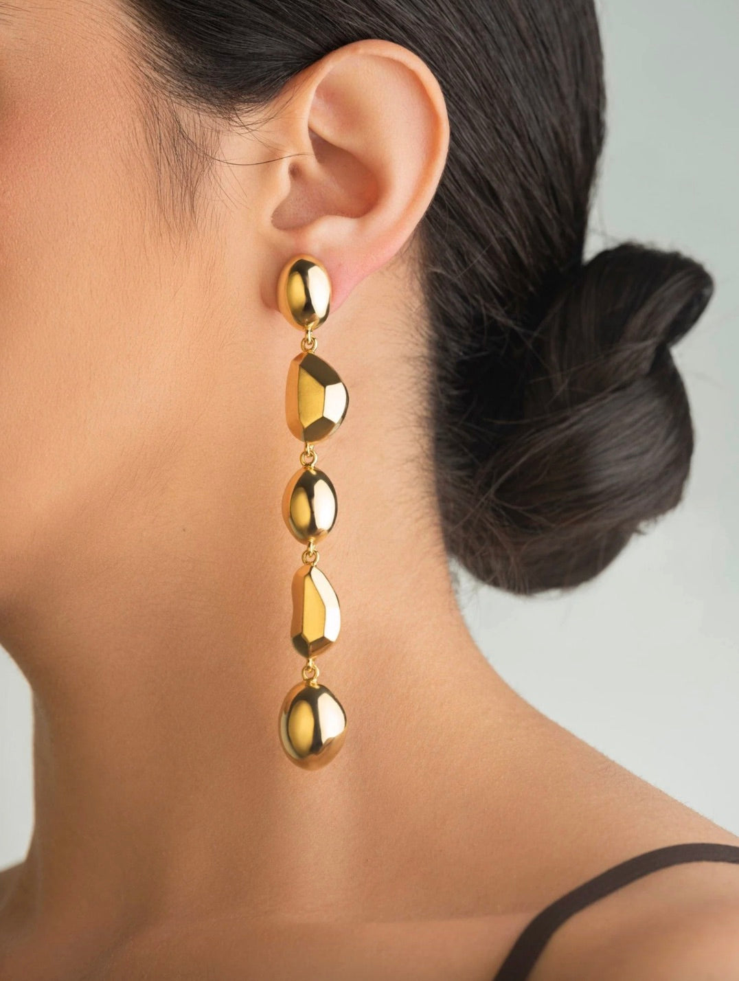 PEBBLE STACK EARRINGS