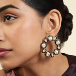 Load image into Gallery viewer, SEAFOAM FRONT BACK EARRINGS
