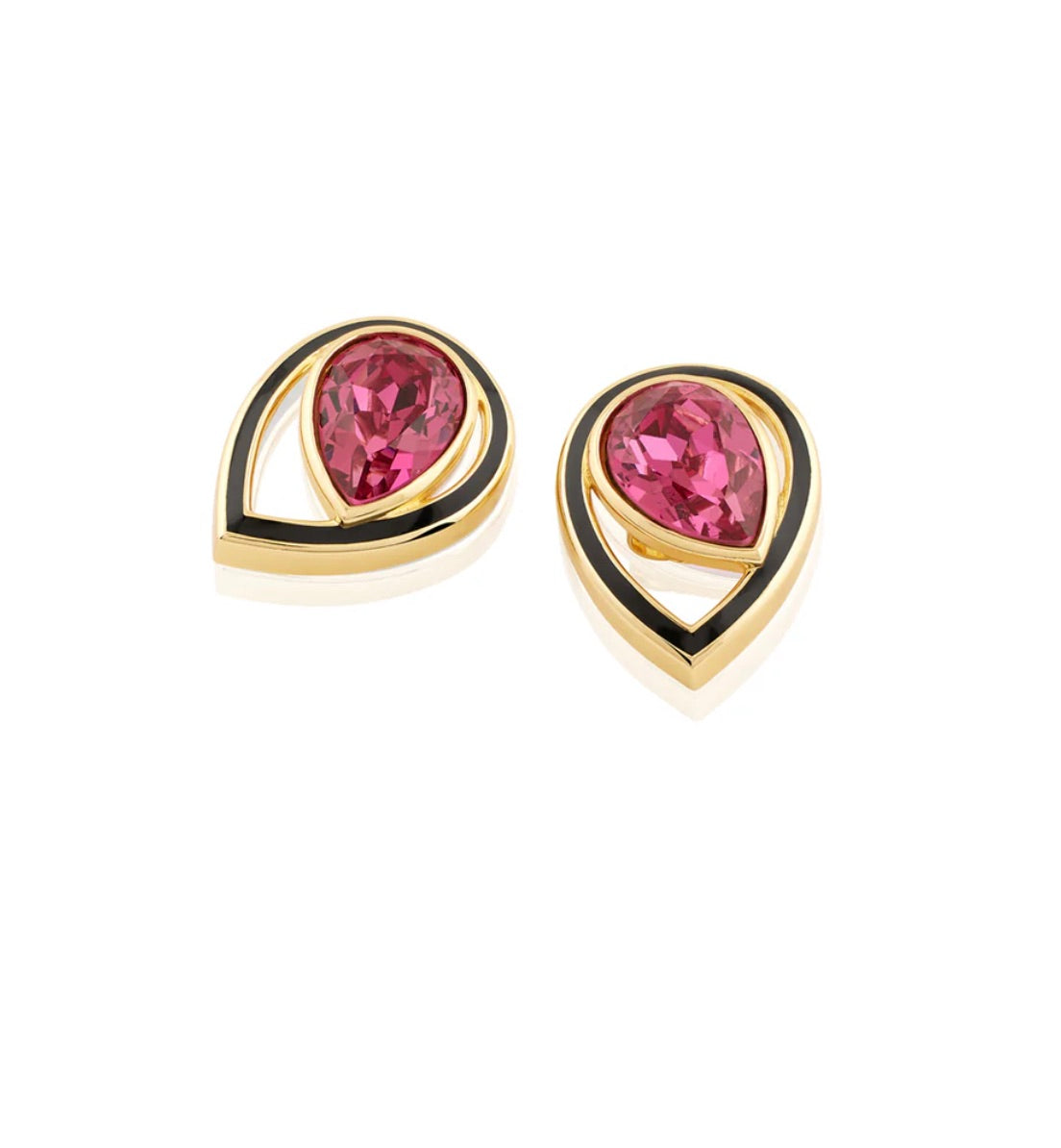 MARINE AMETHYST DROPS STUDS