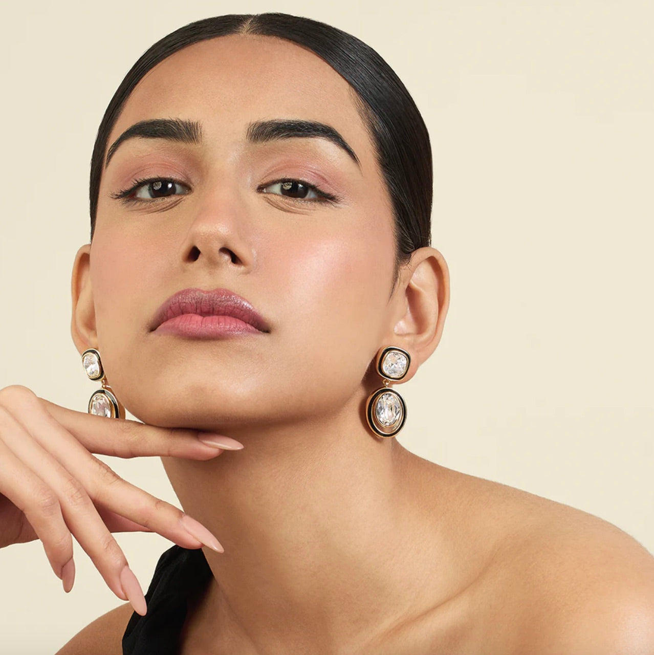 SEAFOAM DANGLER EARRINGS