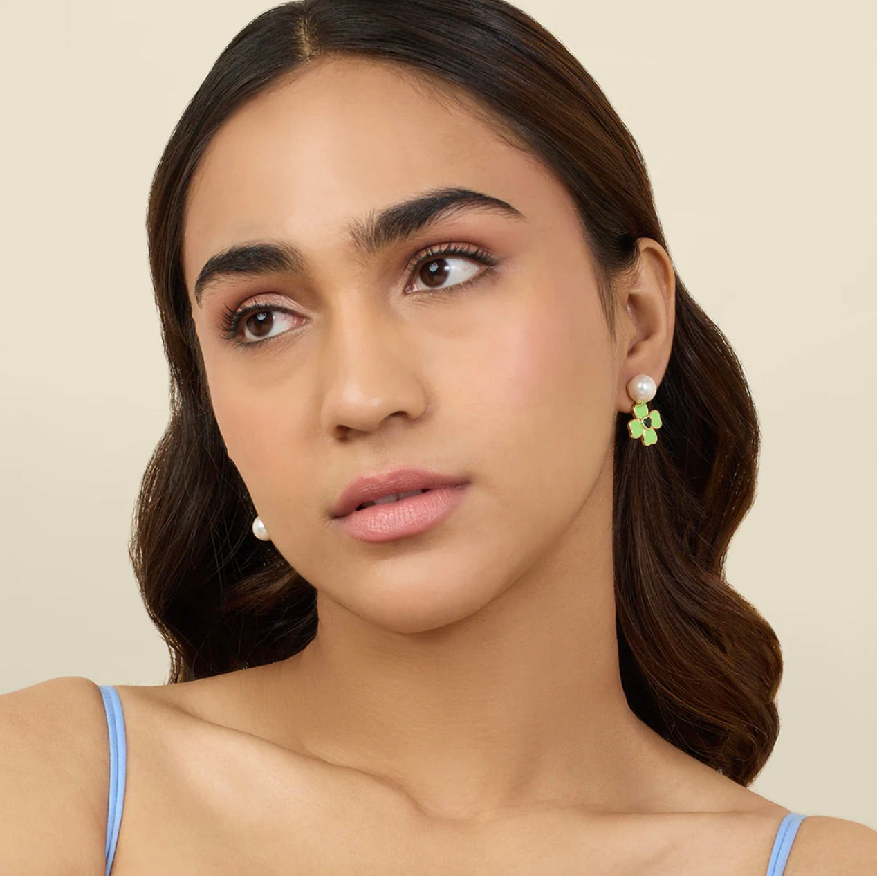 NEON CLOVER EARRINGS