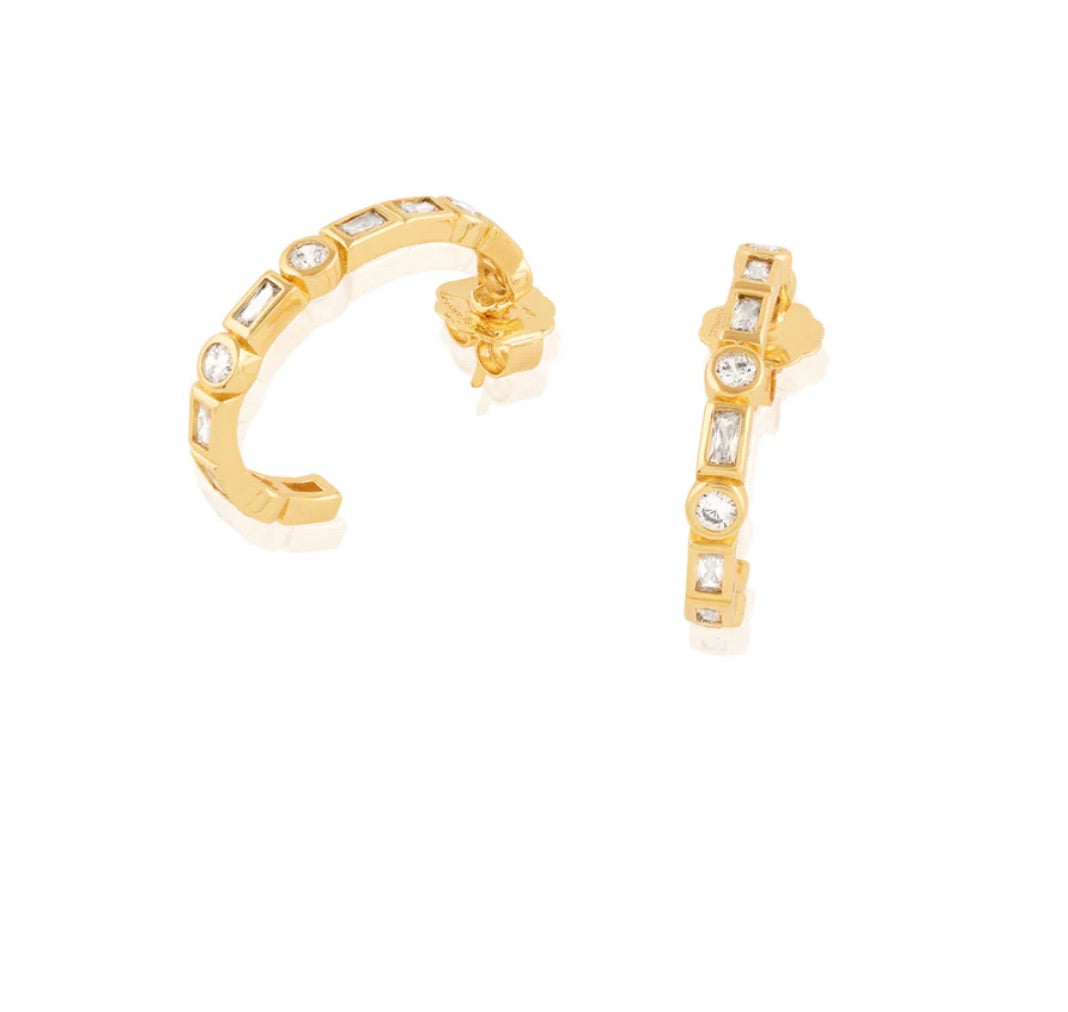 SUMMER CRYSTAL HOOPS