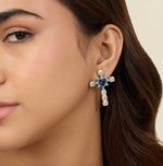 Load image into Gallery viewer, CROSS MY HEART EARRINGS
