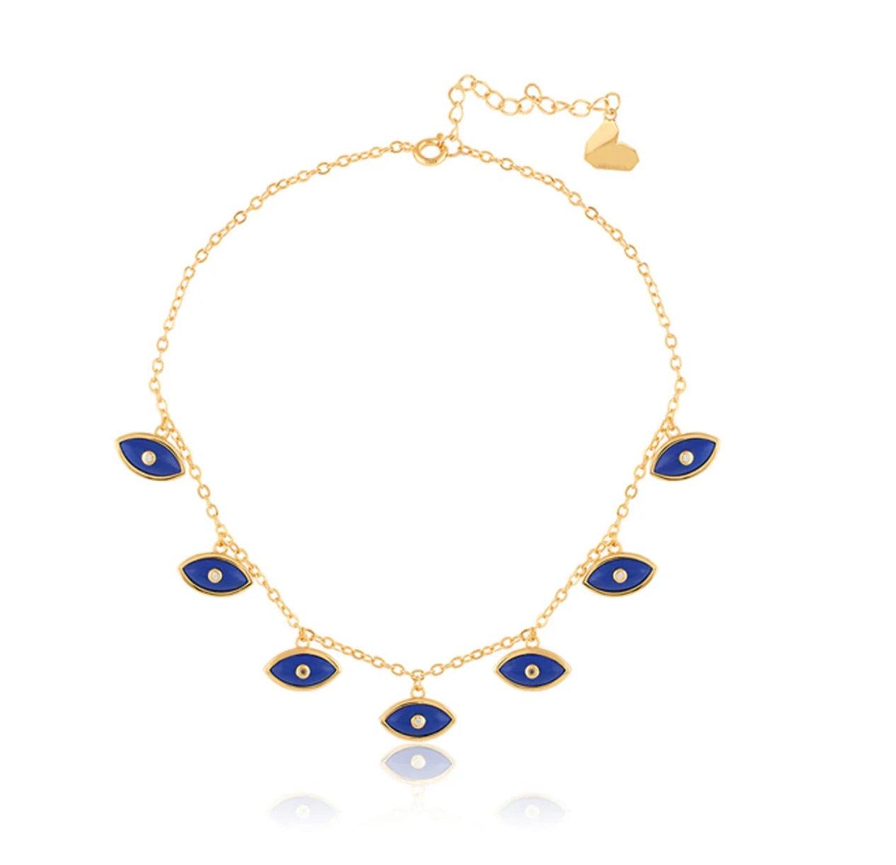 SUMMER EYES CHARM NECKLACE