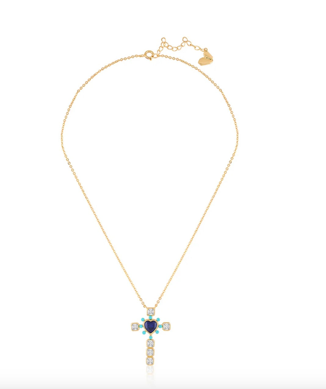 CROSS MY HEART NECKLACE