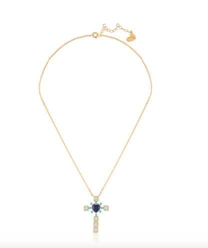 CROSS MY HEART NECKLACE