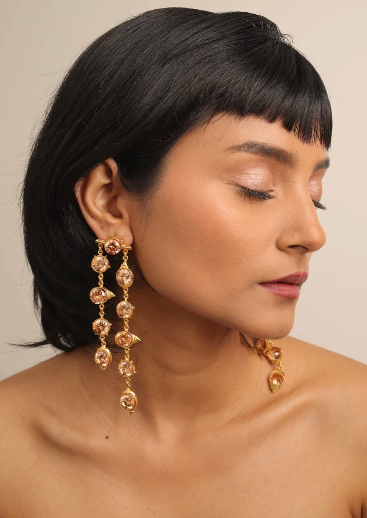 ESTRELLA CHAMPANGE EARRINGS