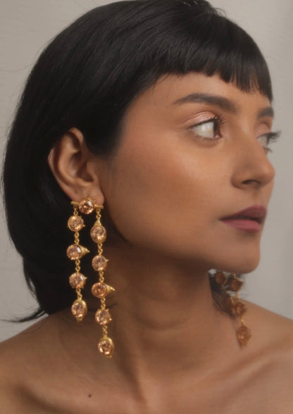 ESTRELLA CHAMPANGE EARRINGS