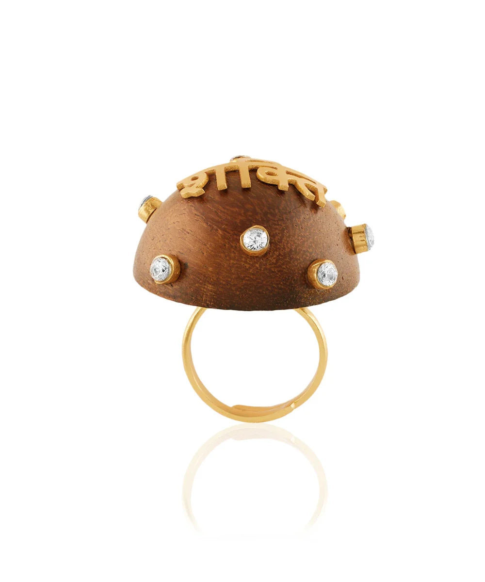 Shakti Wooden Ring