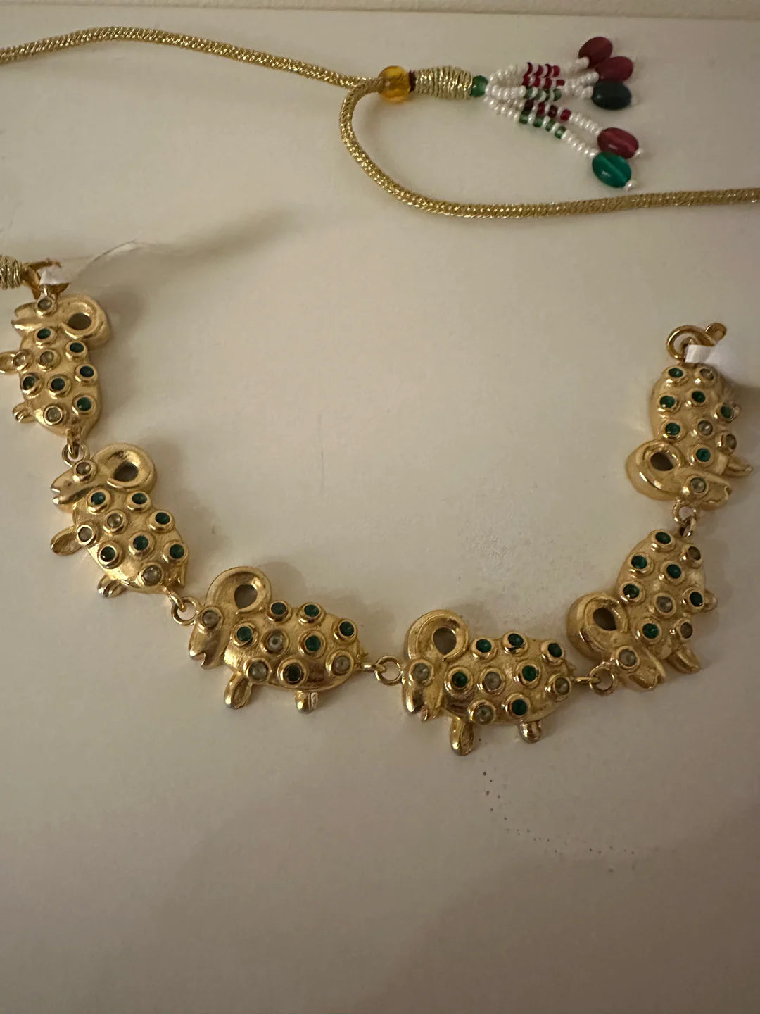 Sheep choker necklace