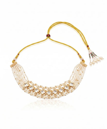 Sheesh Mahal Pearl Choker Set