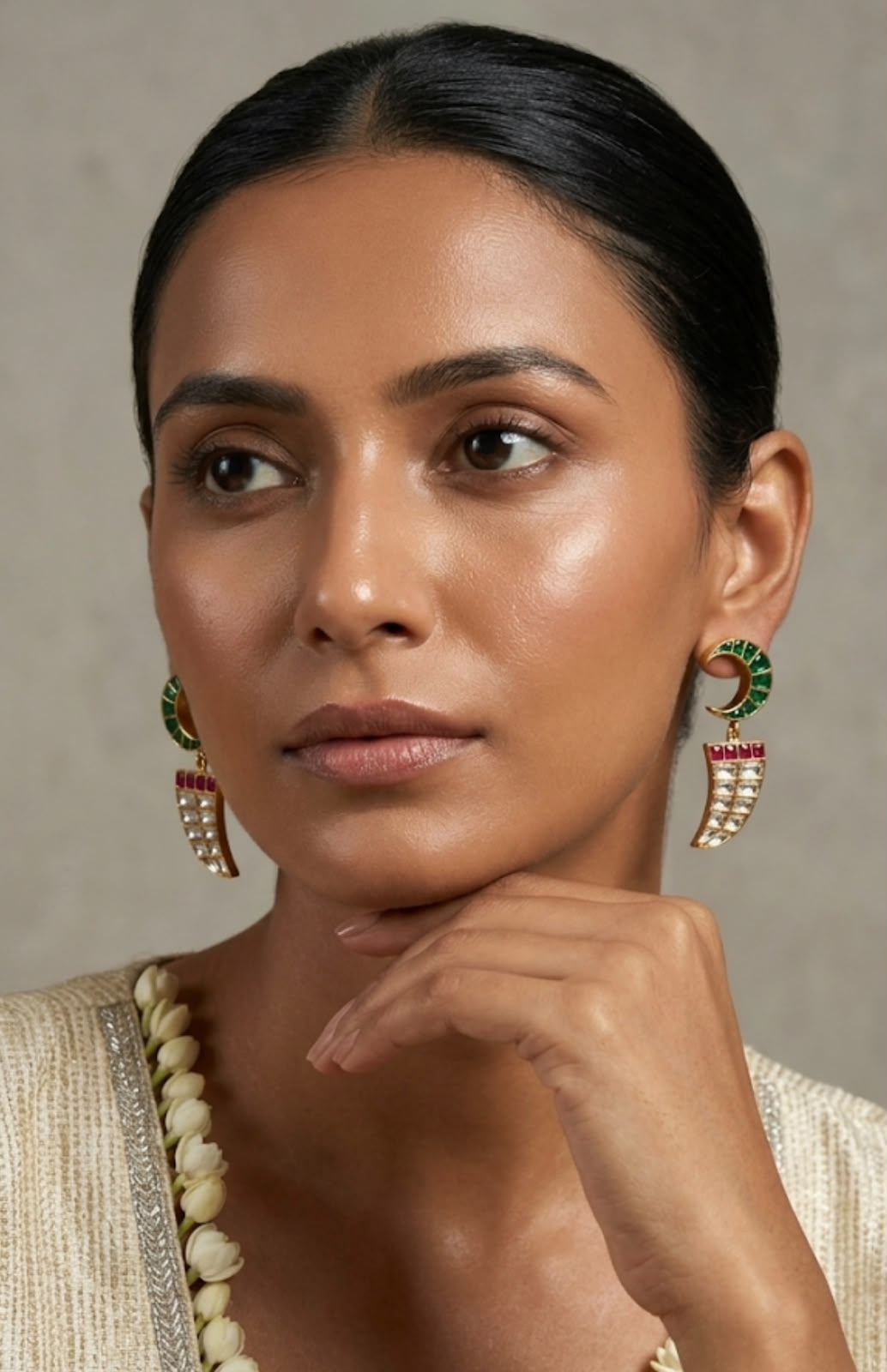 Silver Sword Earrings