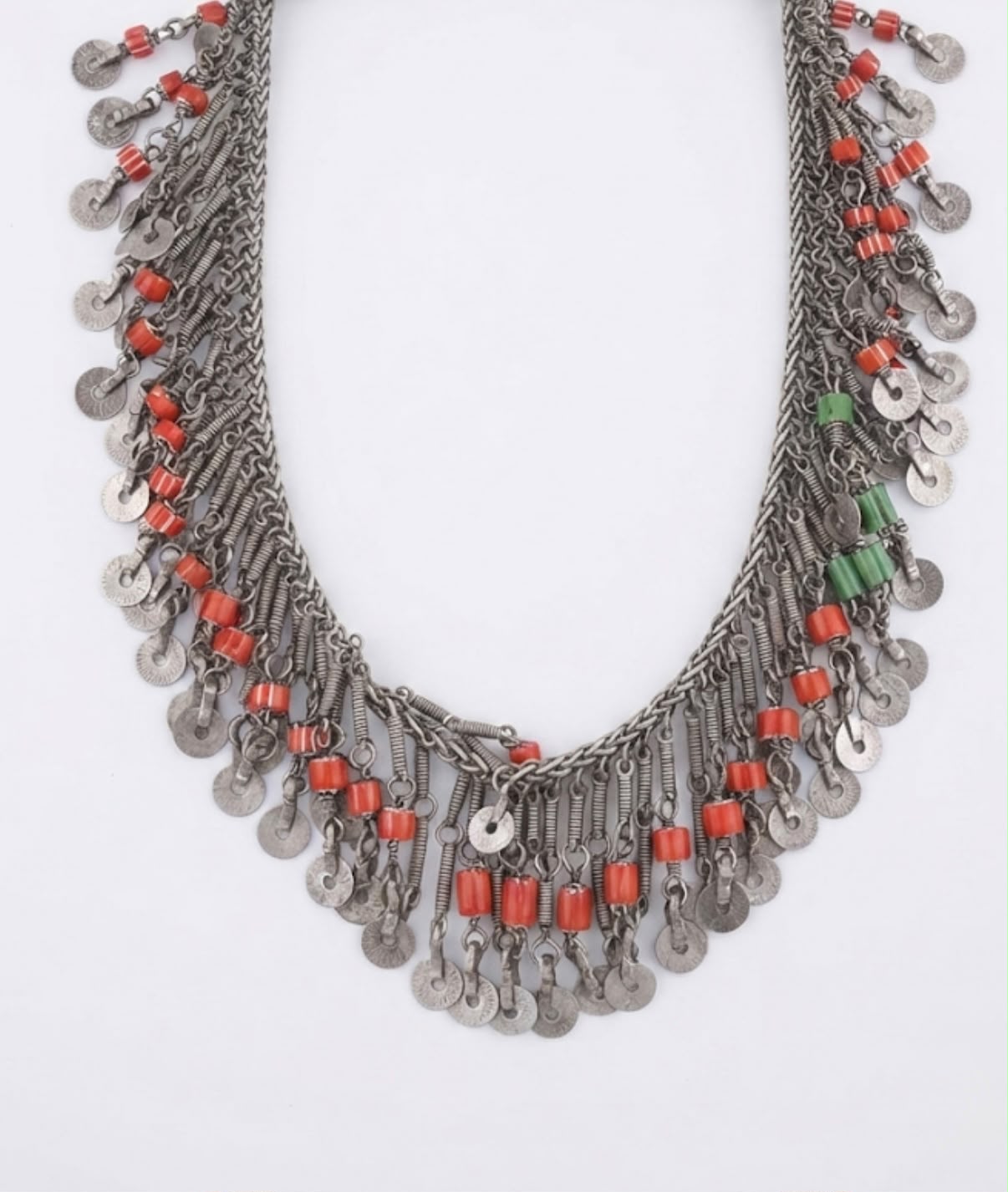 Sovereign Heritage Coin and Bead Collar Necklace