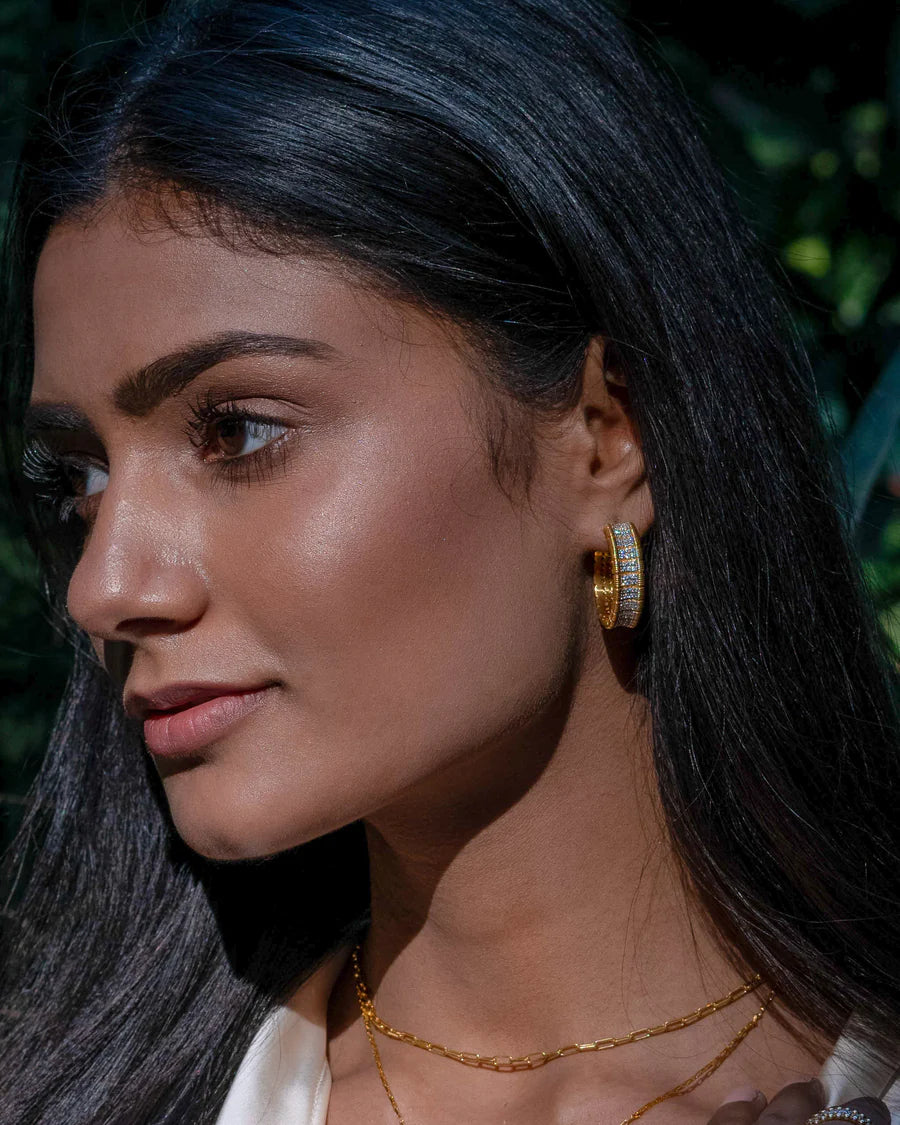 Statement Stepped Hoops