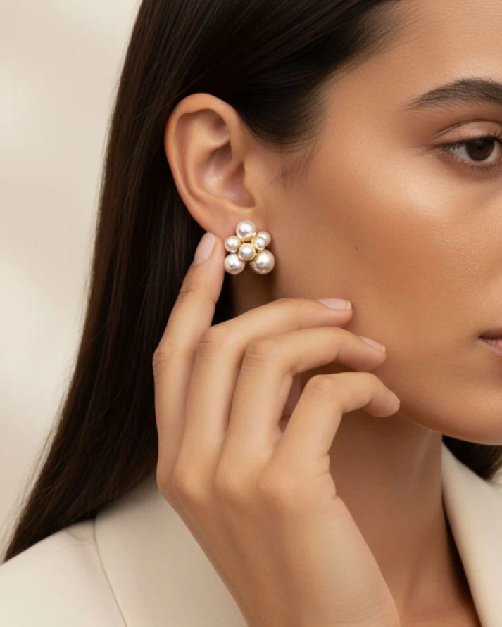 The Pearl Bloom Studs