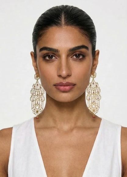 This Bloodline Ends With Me Chandelier Earrings