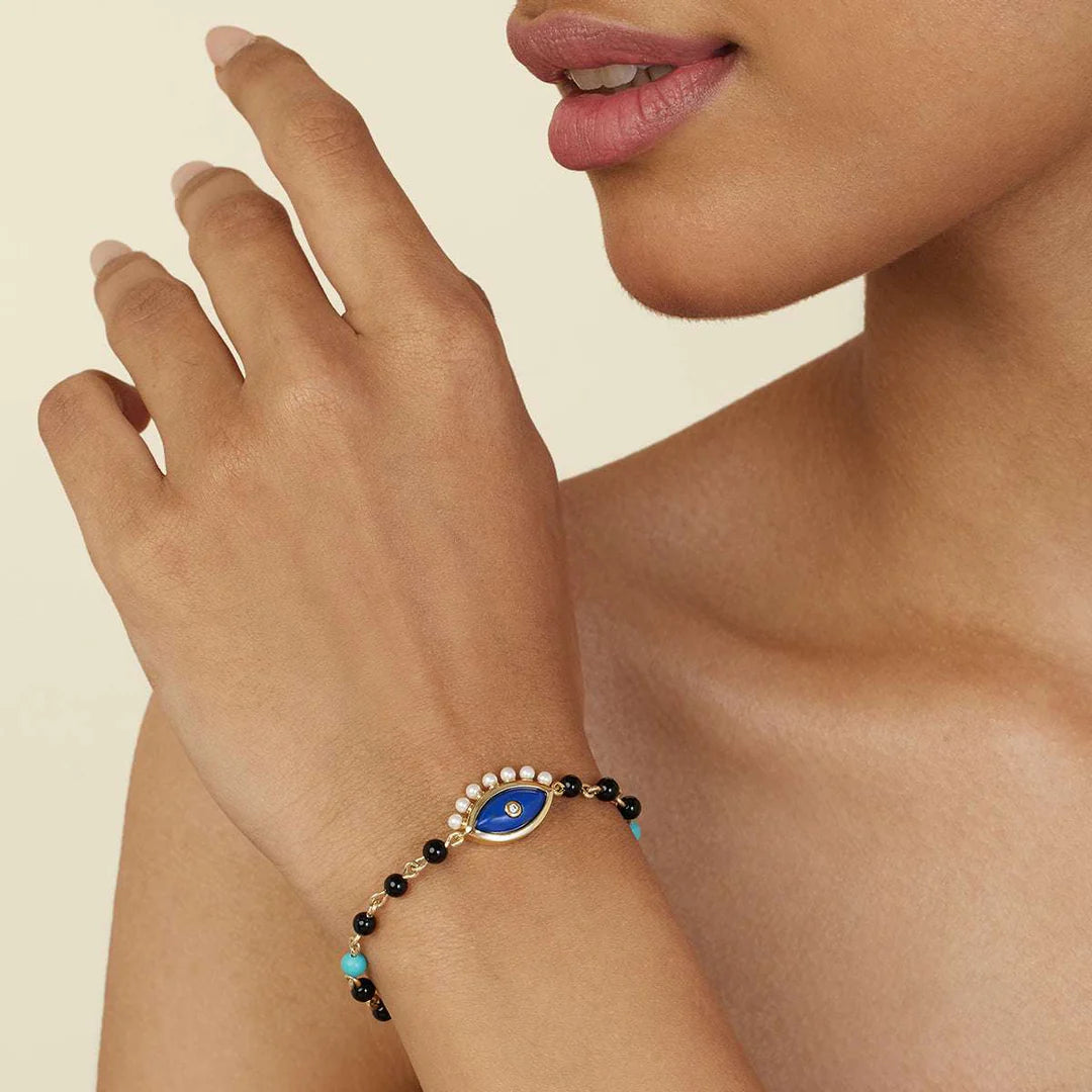 Turquoise Eye Bracelet