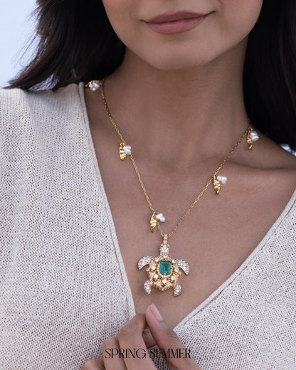 Turtle Summer Necklace