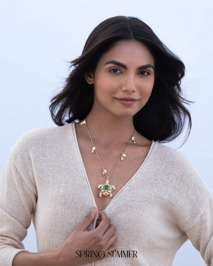 Turtle Summer Necklace