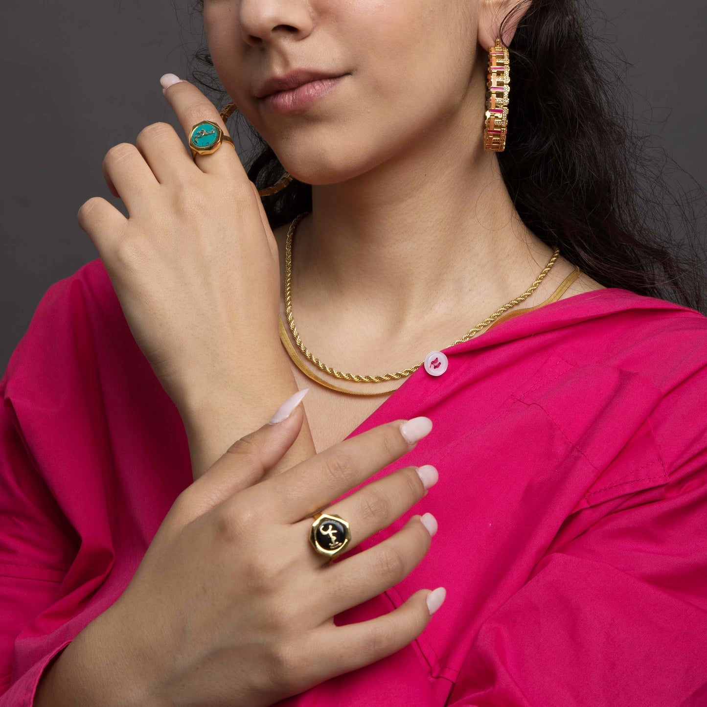 Faith Onyx Ring