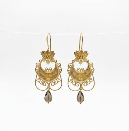 Vintage Onyx Earrings