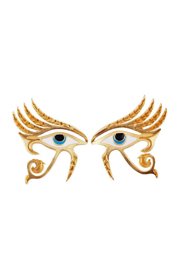Wadjet Earrings