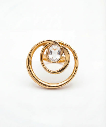 Wave Curve Ring