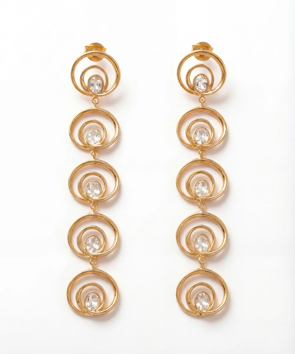 Wave Long Earrings