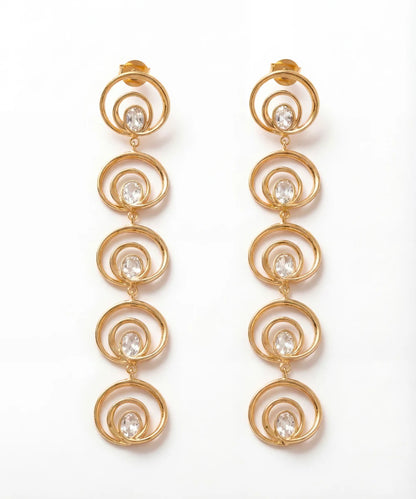 Wave Long Earrings