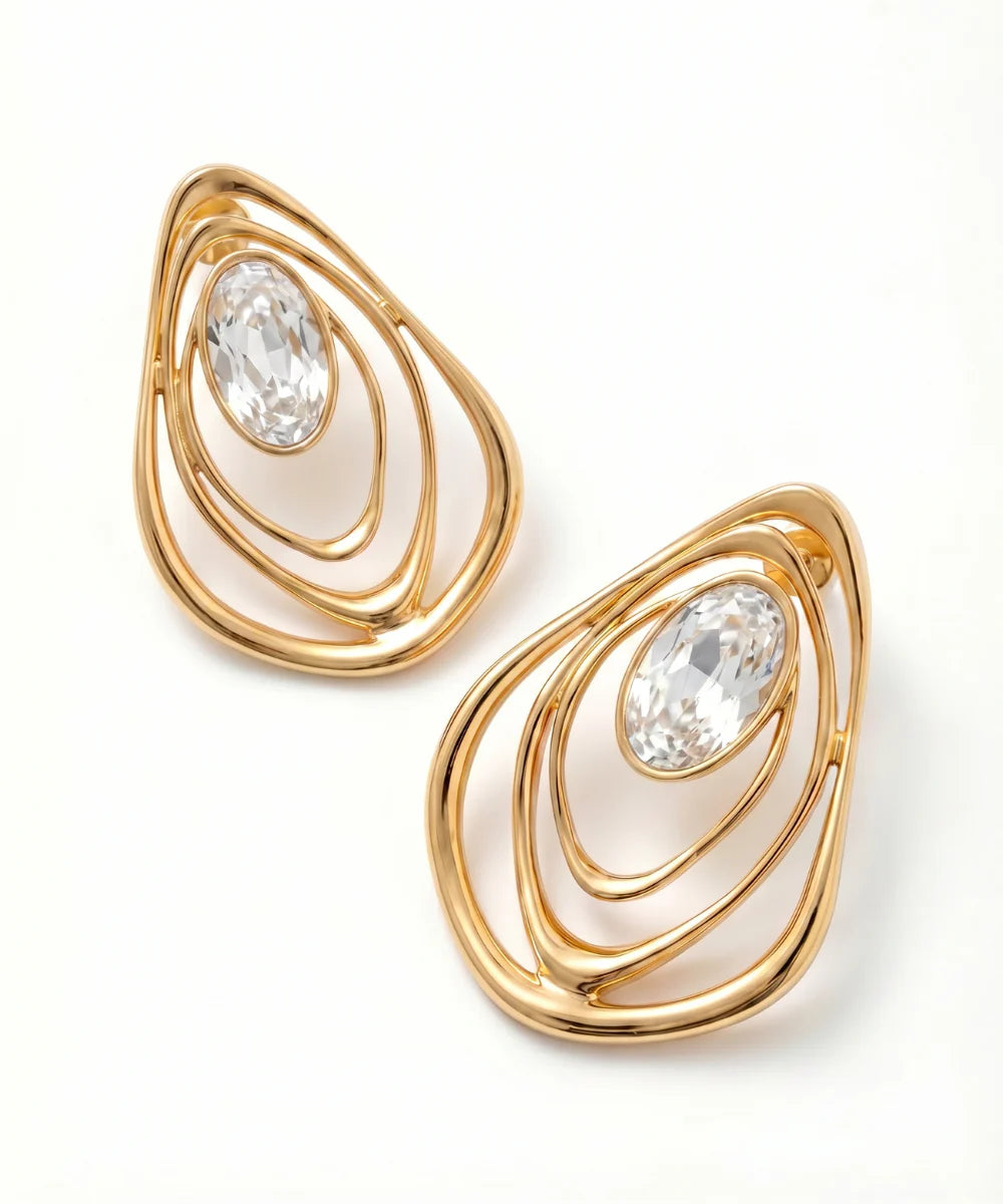 Wave Statement Earring