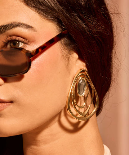 Wave Statement Earring